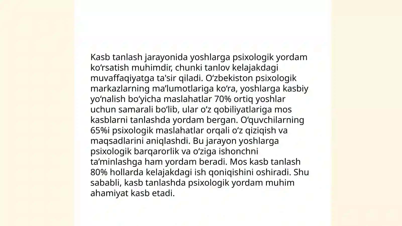 Yoshlar bilan kasbga yoʻnaltirish ishlari 3