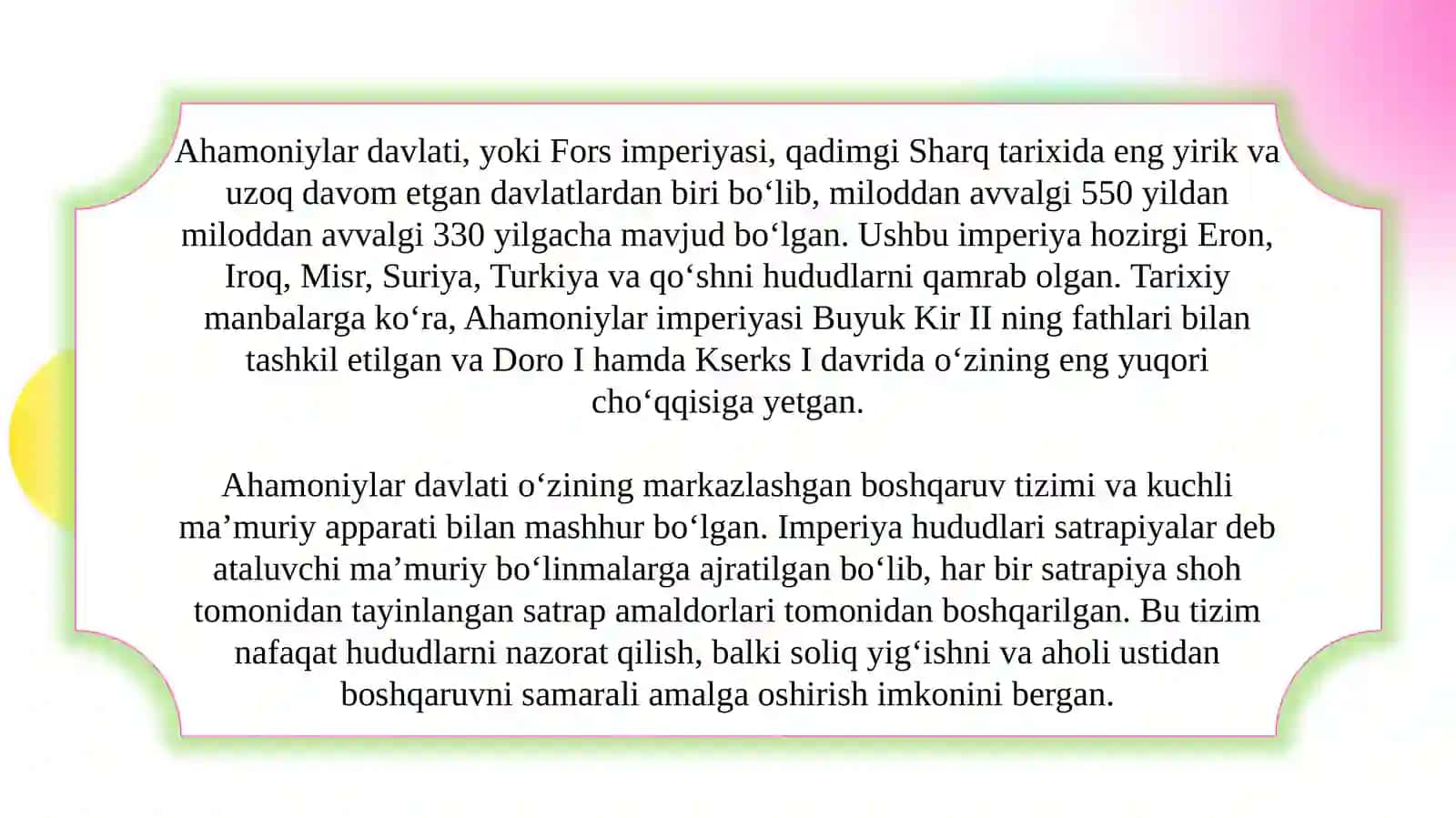 Qadimgi Ahamoniylar harbiy yurishlari 3
