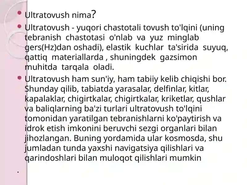 Ultratovush apparati 3