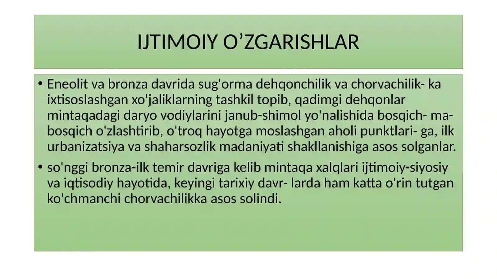 BUYUK IPAK YO'LI-MULOQOT VAHAMKORLIK YO'LI 3