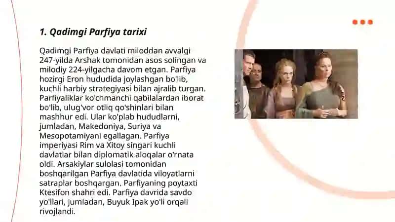 Qadimgi Parfiya va Rim 3