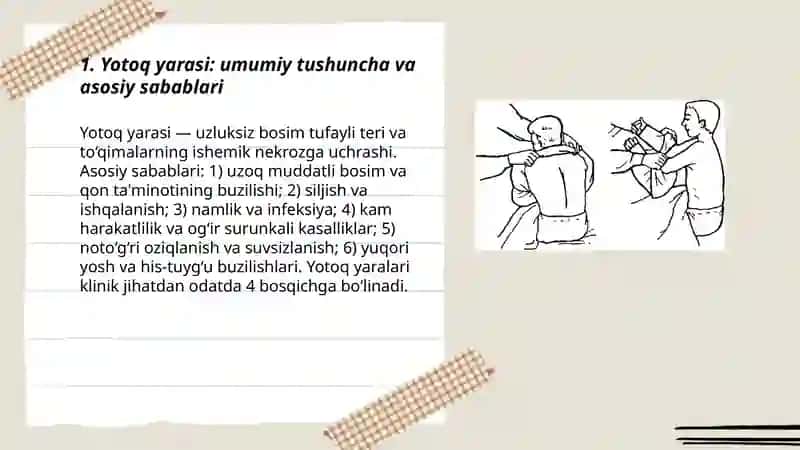 Yotoq yarani oldini olish 3