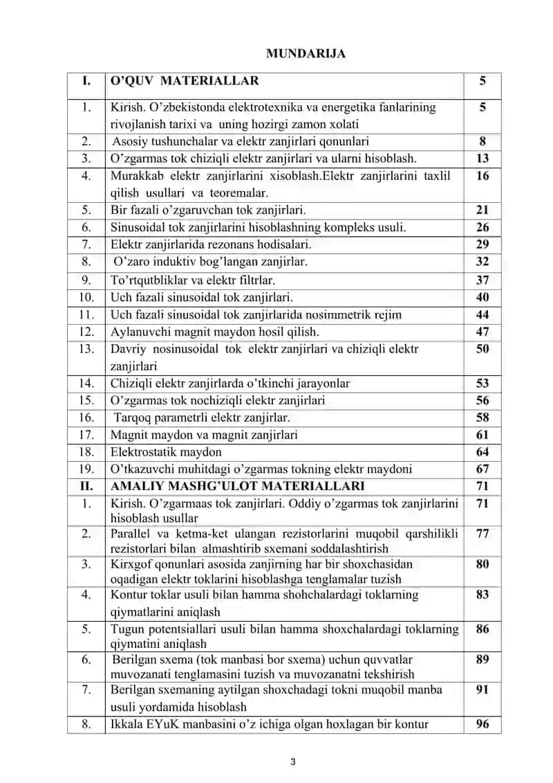 Elektroteknikaning Nazariya Asoslari 3