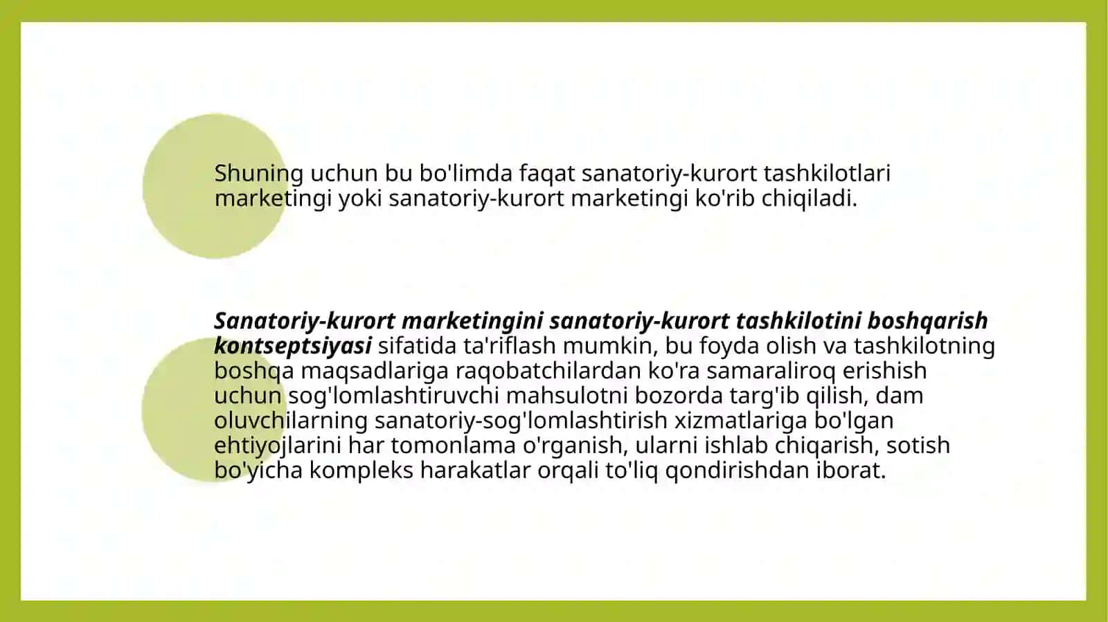 Sanatoriy-kurort faoliyatida marketing 3