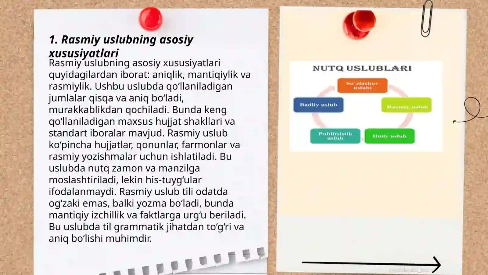 Rasmiy uslubning asosiy xususiyatlari 3