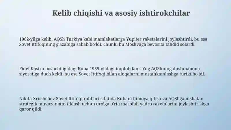 Karib inqirozi 3