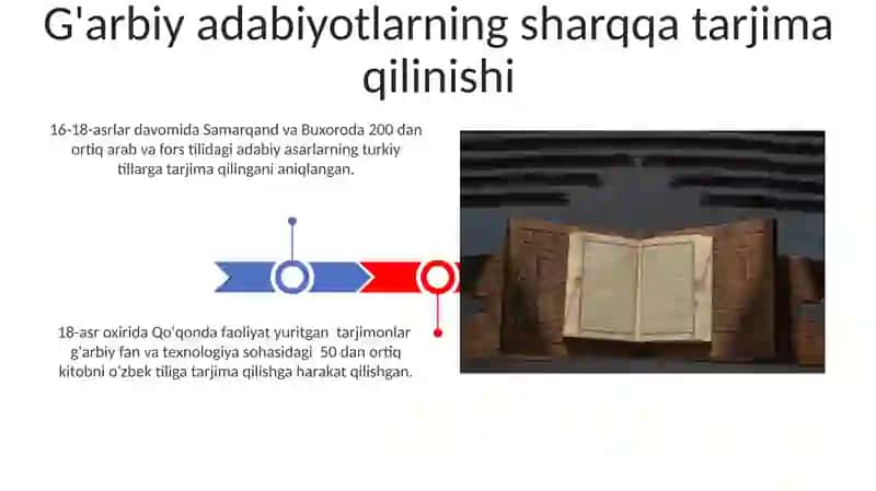 XVI - XVIII asrlar tarjimachiligi 3