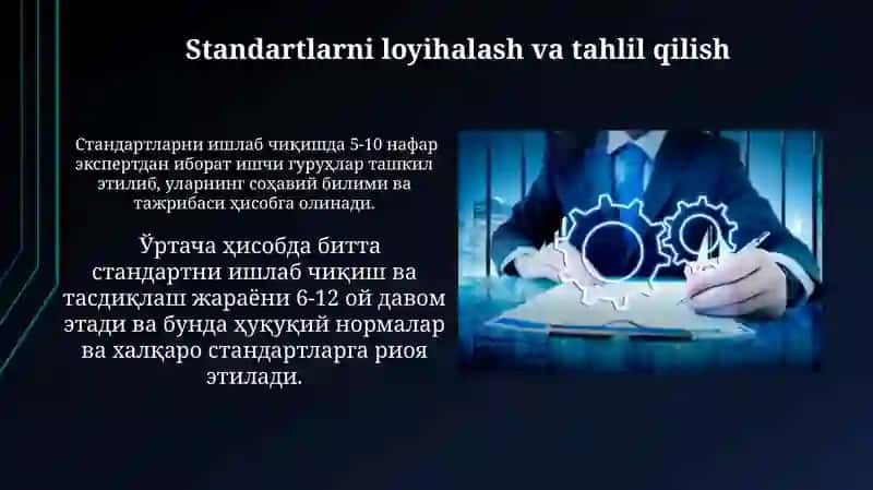 Davlat Standartlarini Ishlab Chiqish 3