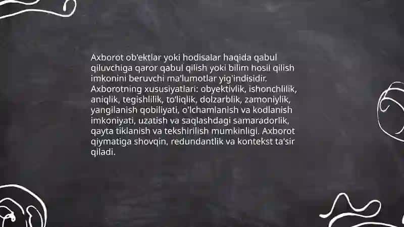 Axborot va uning manbalari 3