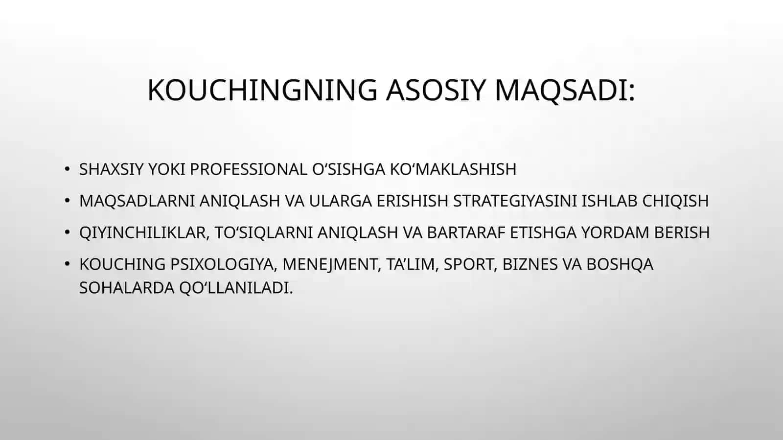 KOUCHING MODELI, SHAKLI VA TURLARI 3