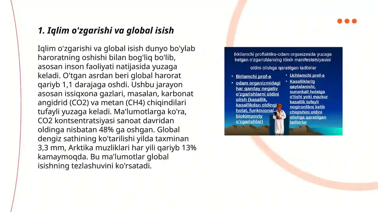 Ekologiyaning hozirgi zamon muammolari 3