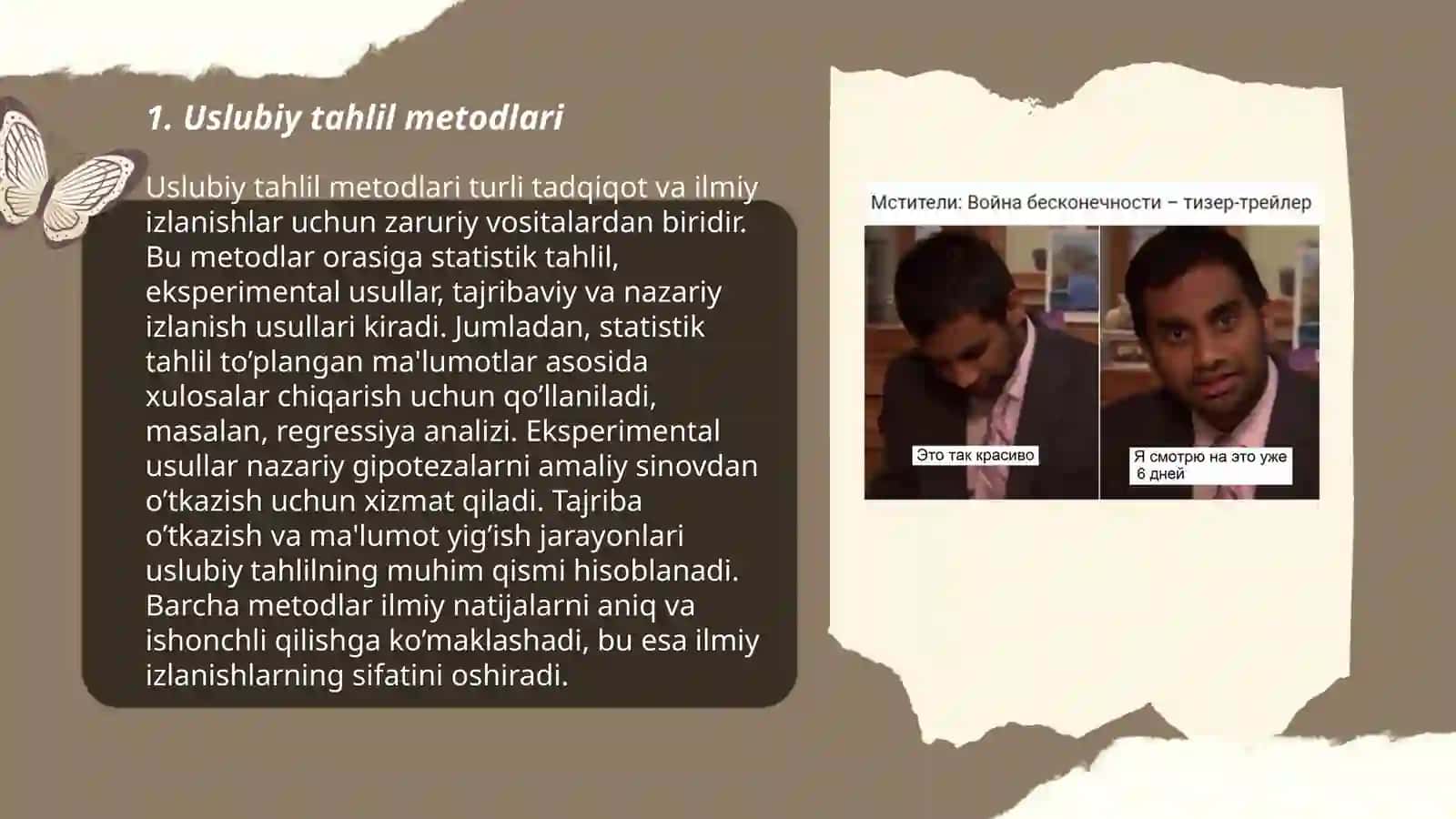 Uslubshunoslik va talqin 3