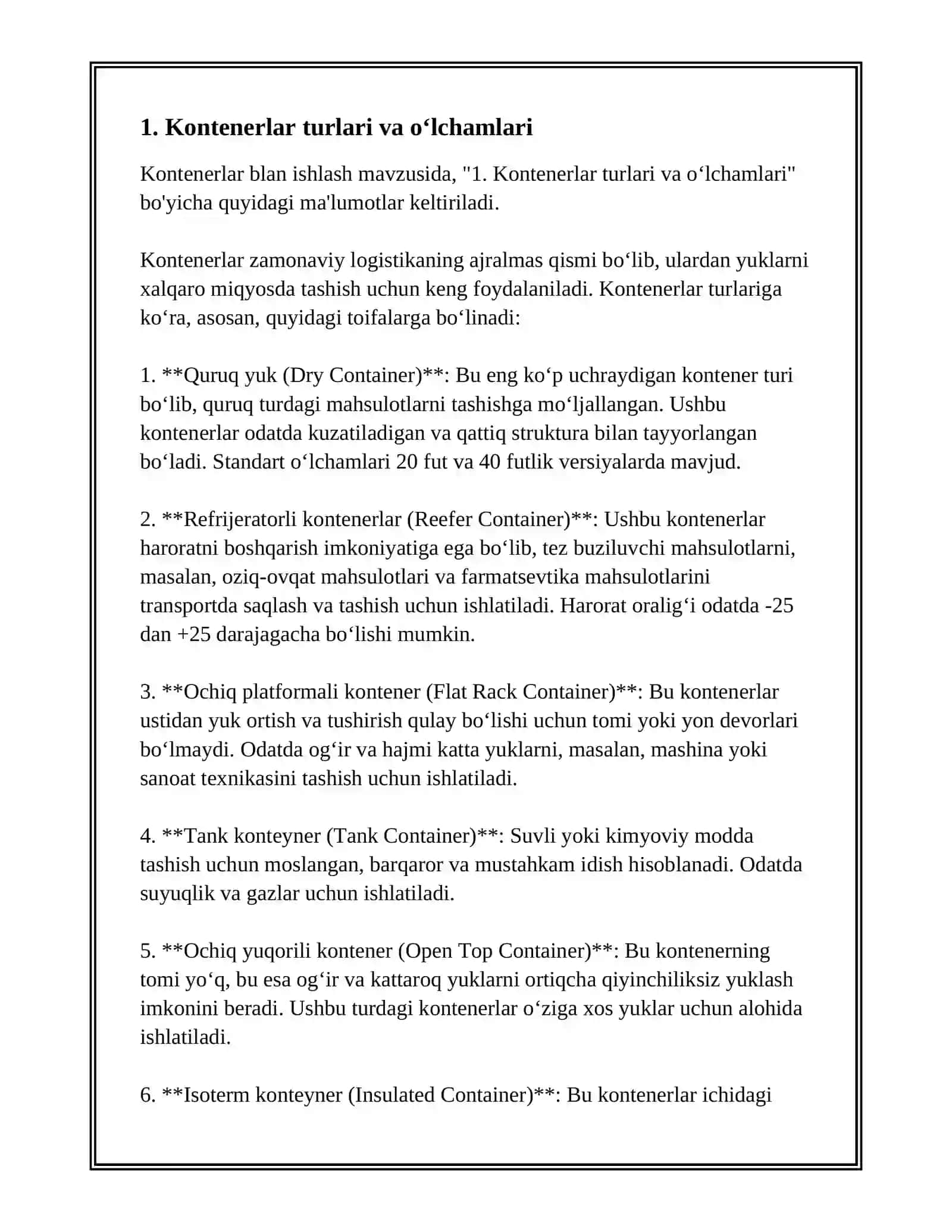 Kontenerlar bilan ishlash 3