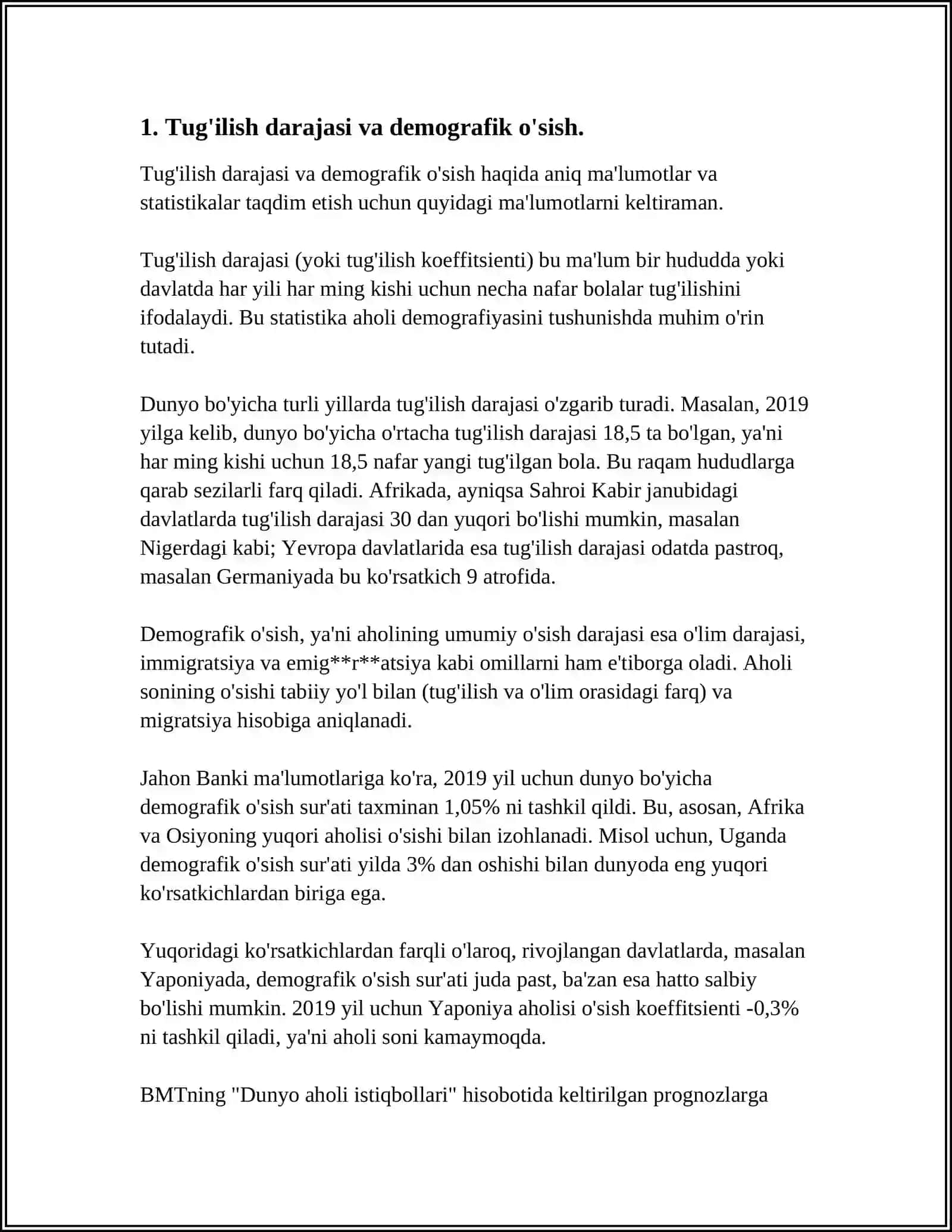 DEMOGRAFIK IJTIMOIY SIYOSAT 3