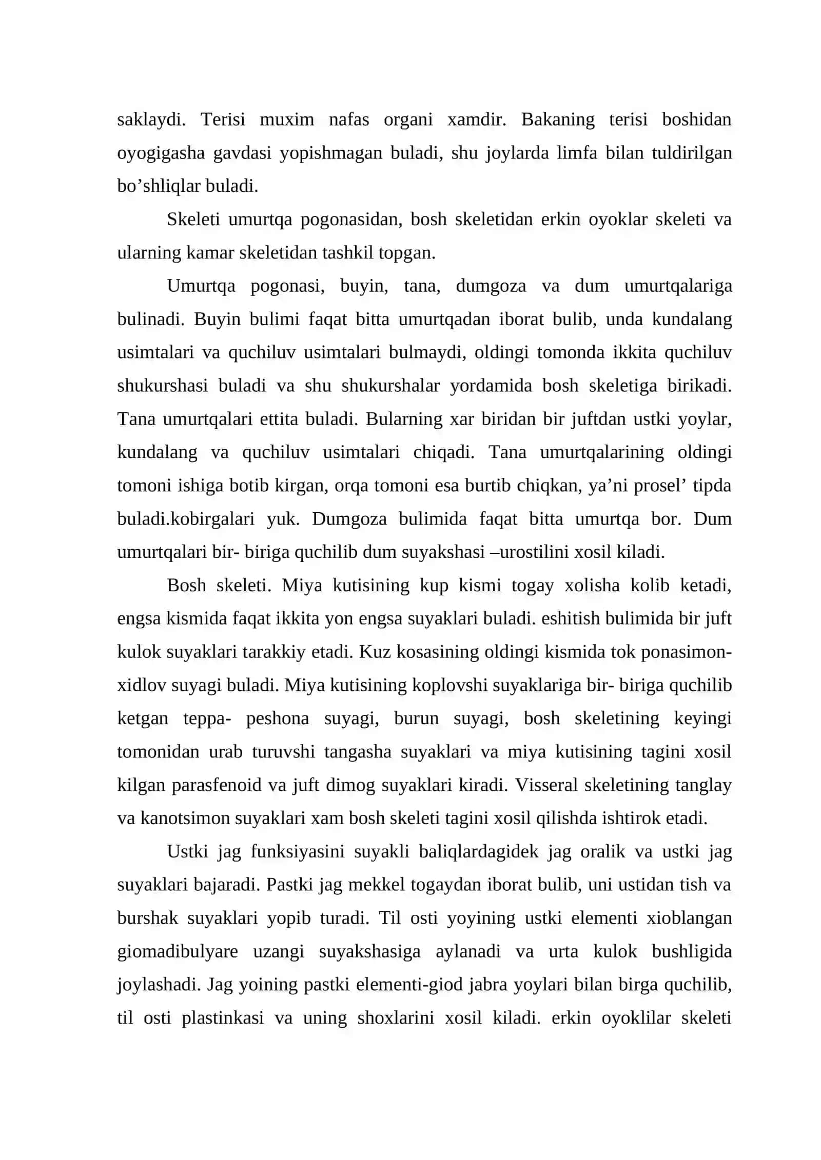 Suvda va quruqda yashovshilar sinfi 3