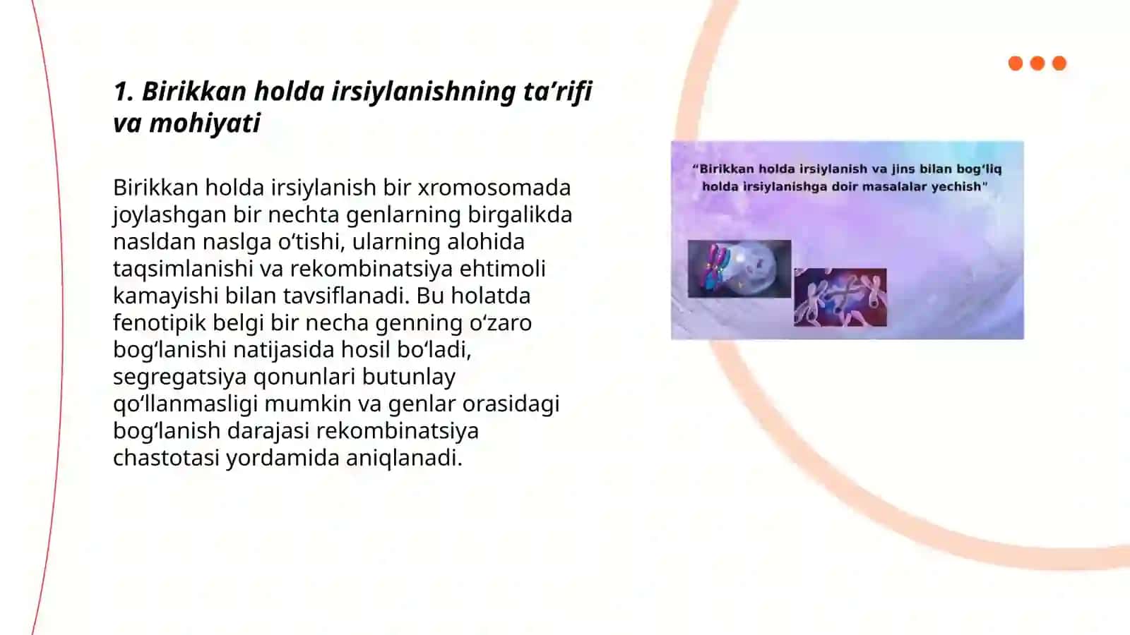 Birikkan holda irsiylanish 3