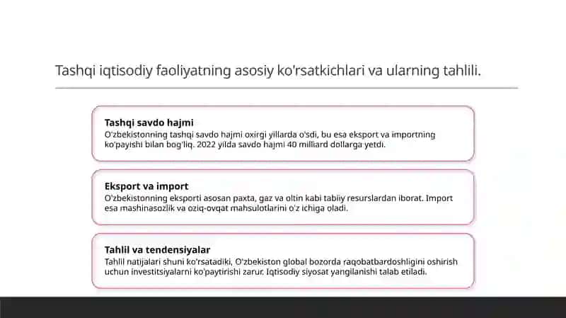 Tashqi iqtisodiy faoliyatning tahlili 3