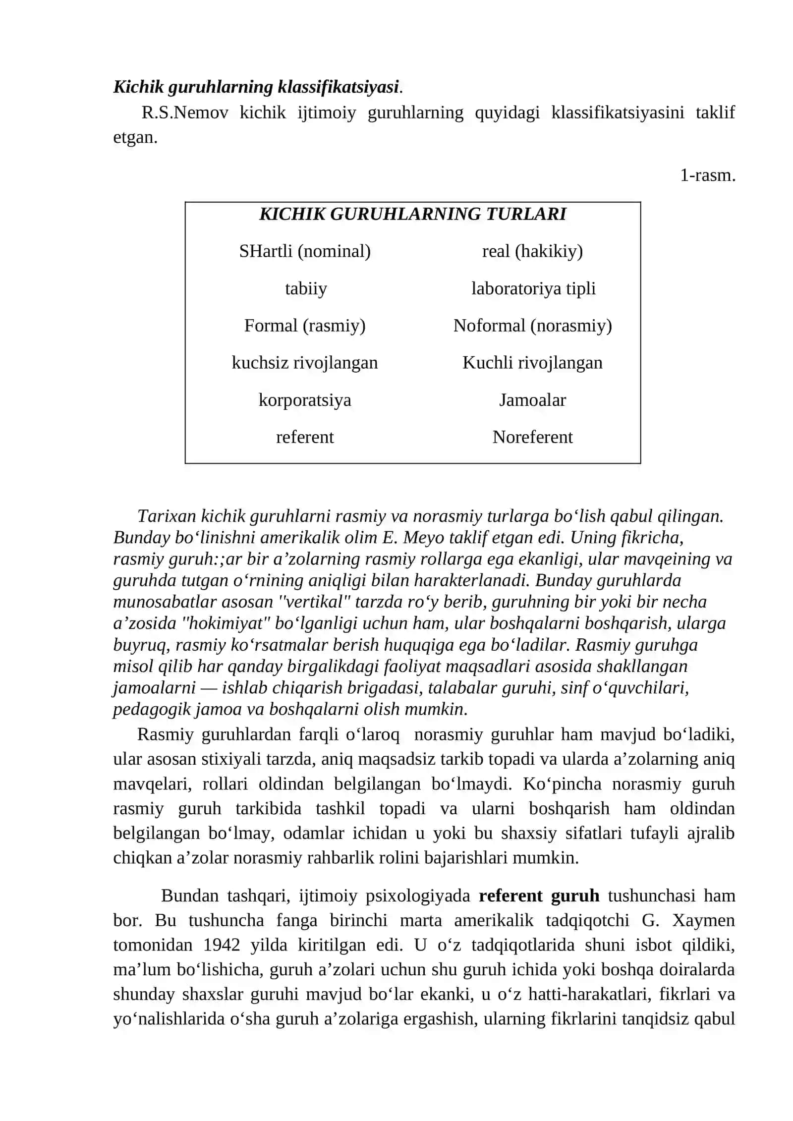 KICHIK VA KATTA GURUXLAR PSIXOLOGIYASI 3