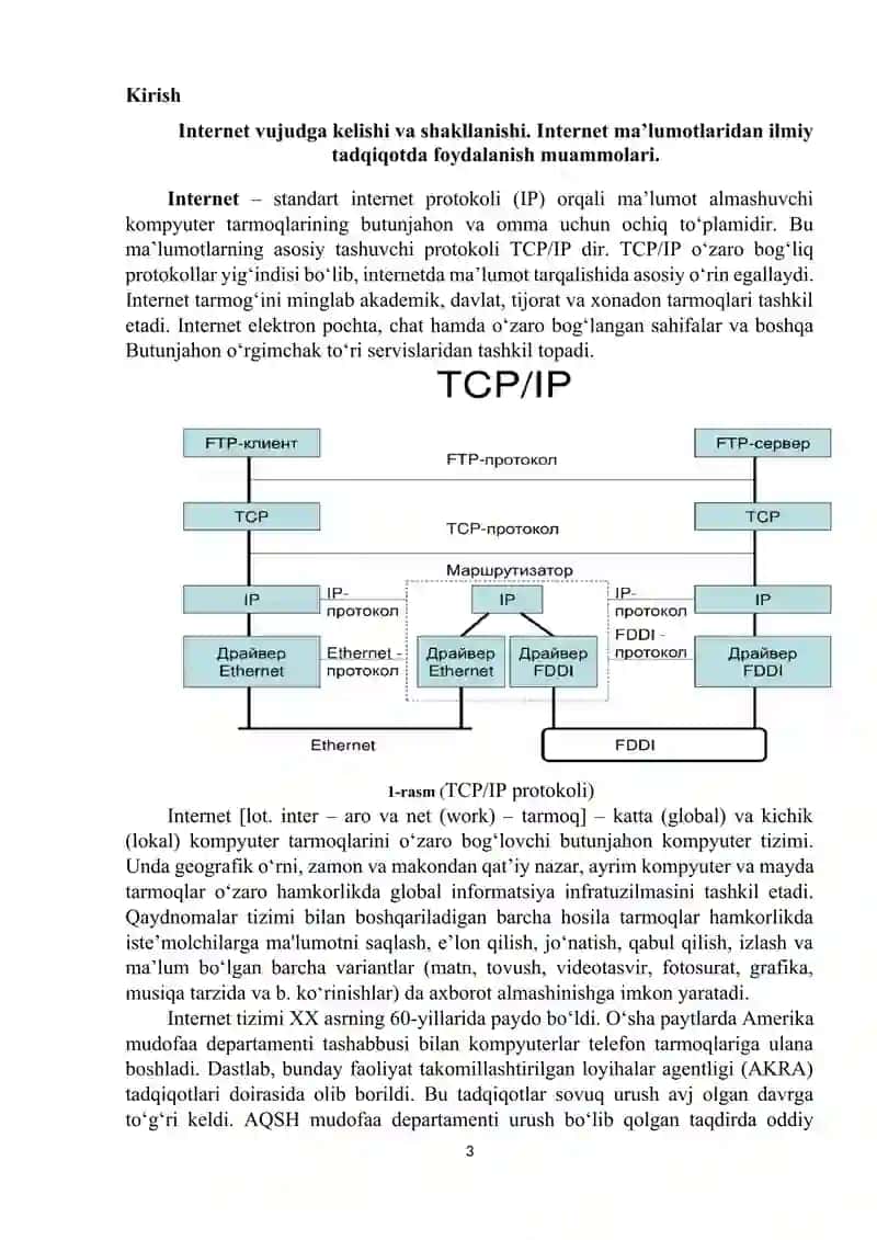 Internet va uning tarixchi uchun imkoniyatlari. 3