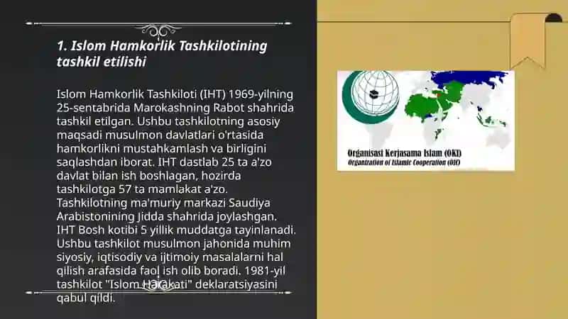 Islom hamkorlik tashkiloti 3