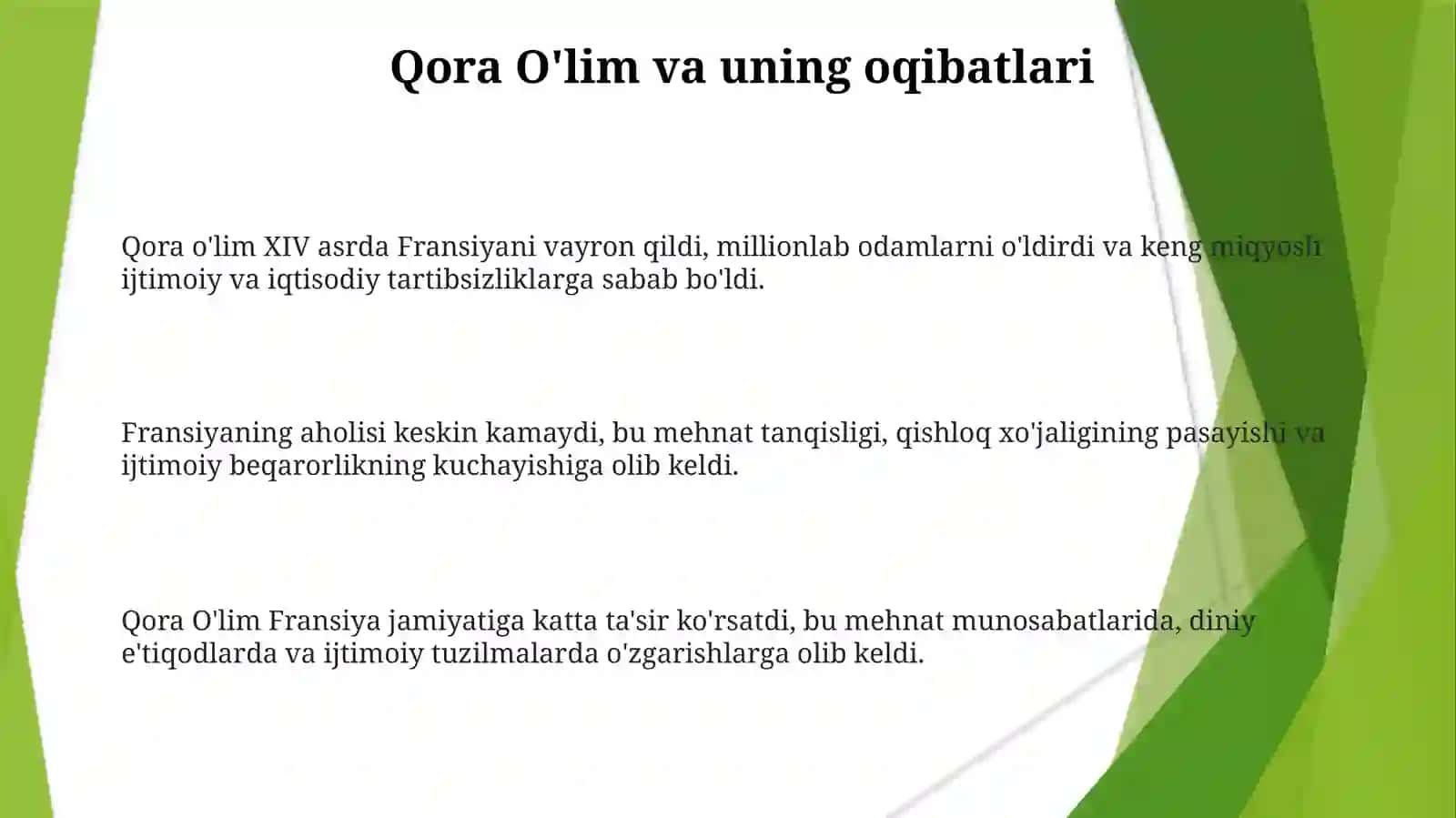 Qora O'lim 3