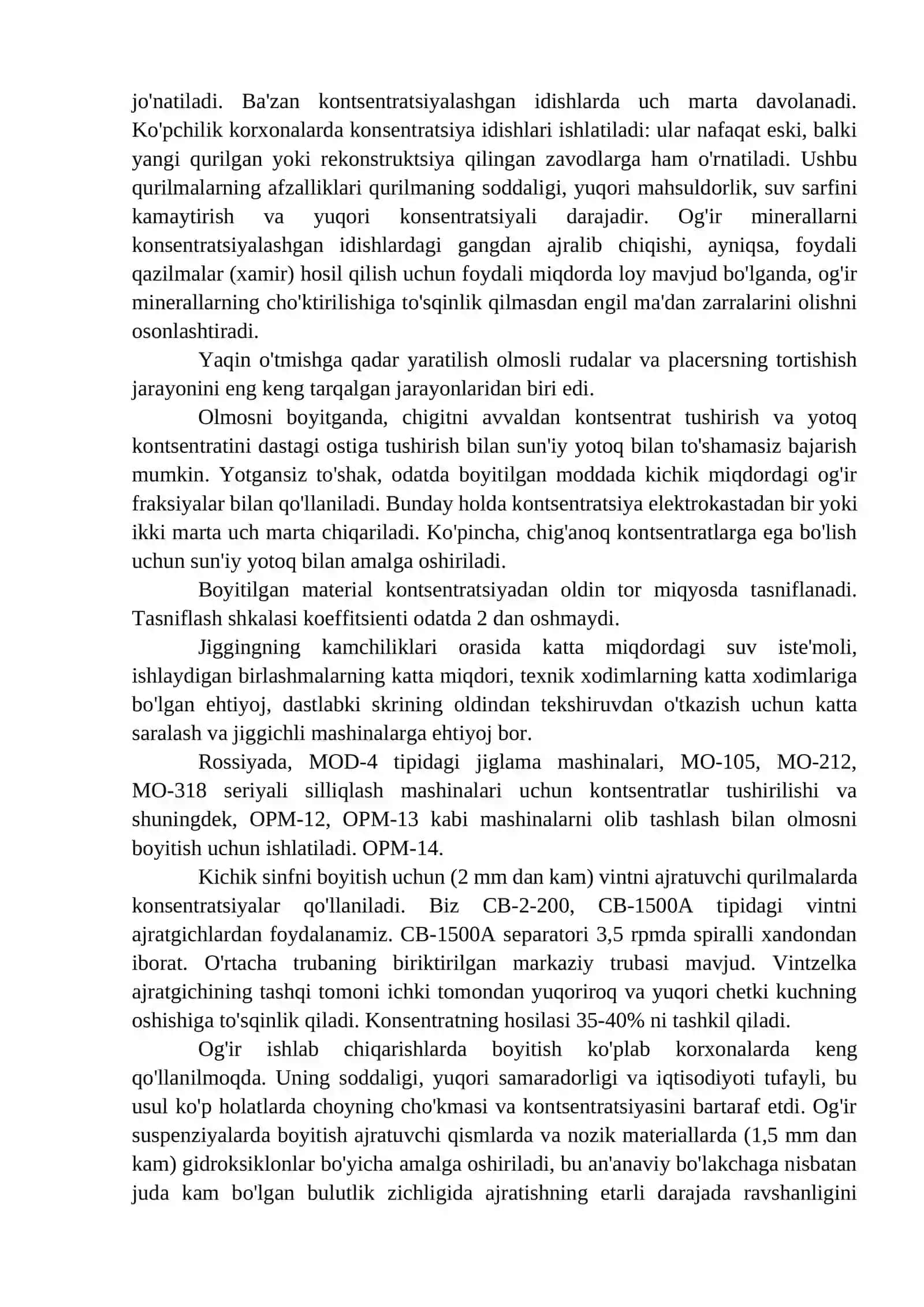 Olmosni radiometrik seperatsiyasi 3
