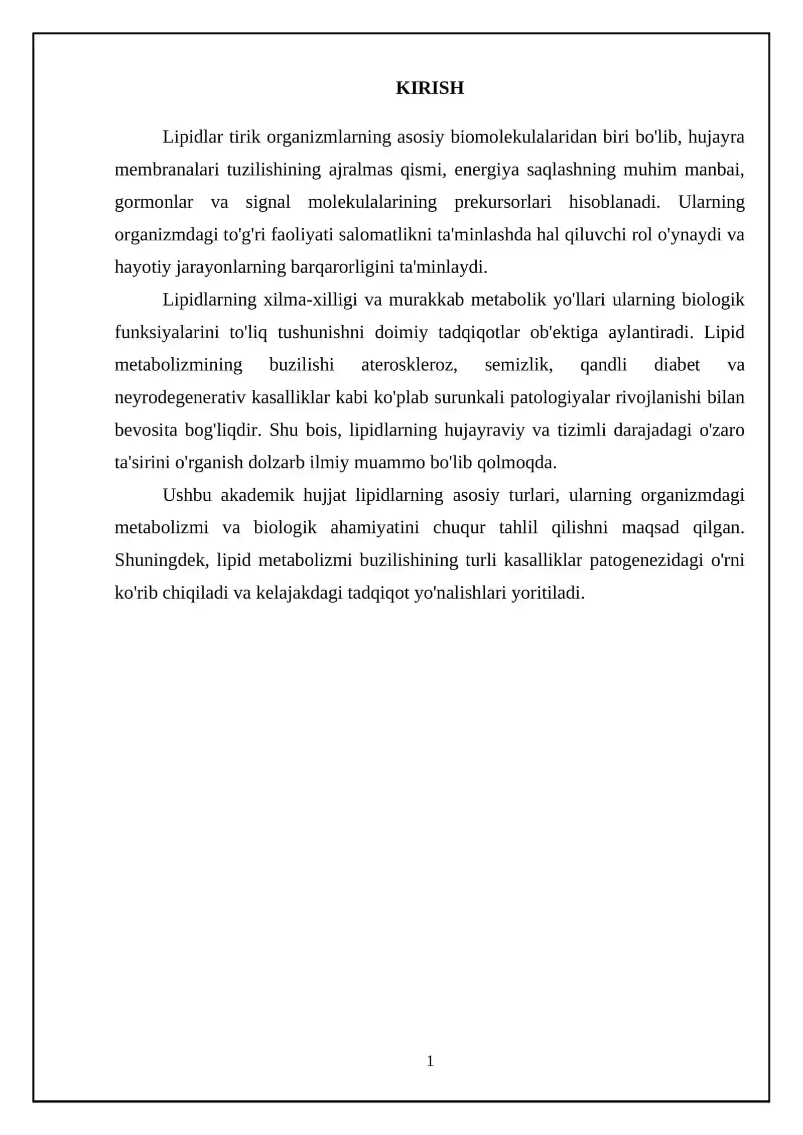 Lipidlar 3
