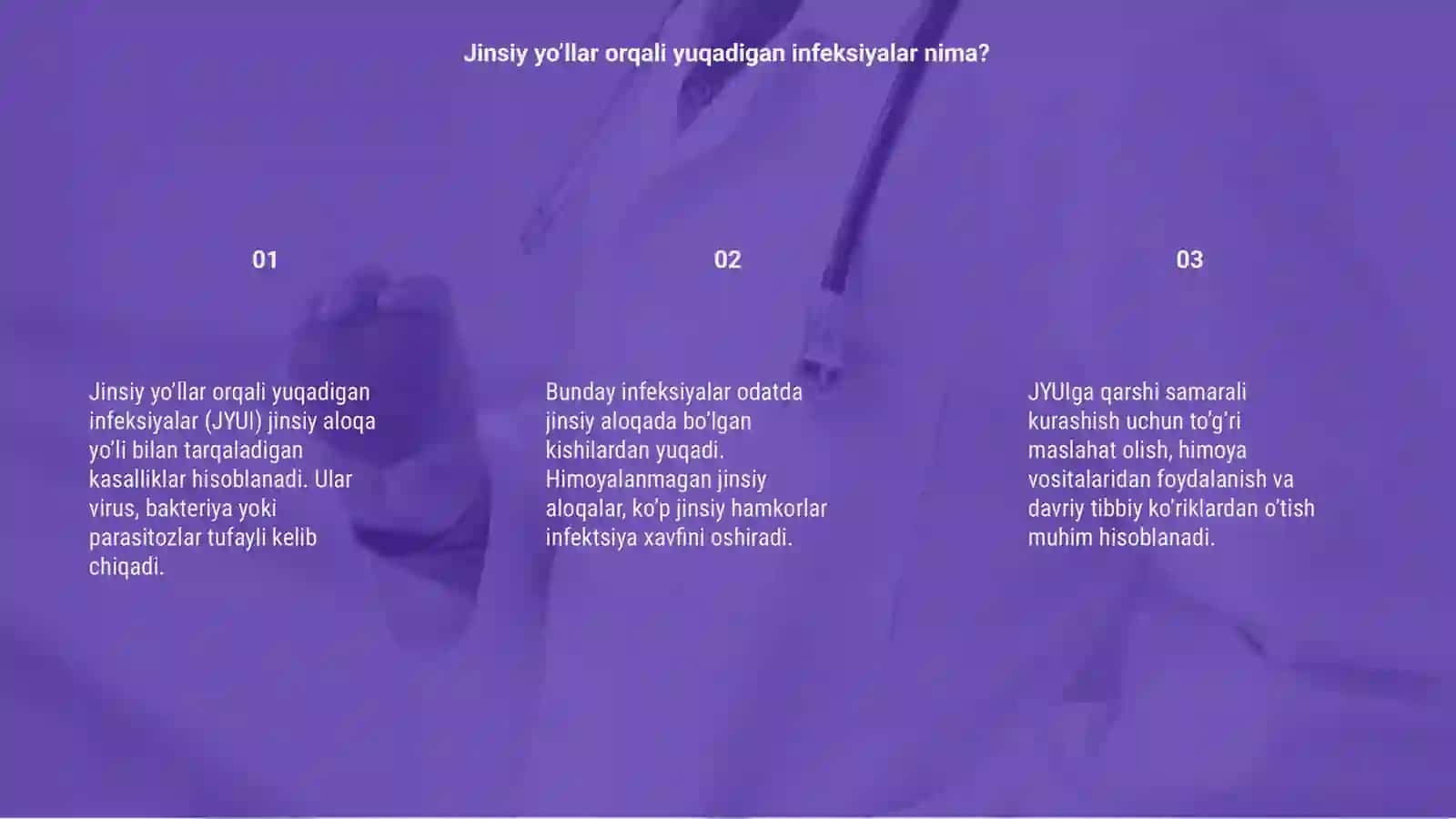 Jinsiy yo’llar orqali yuqadigan infeksiyalar 3