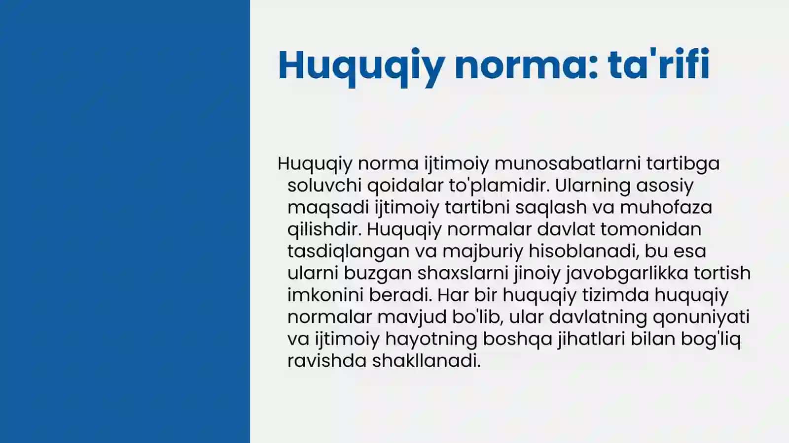 Huquqiy norma 3
