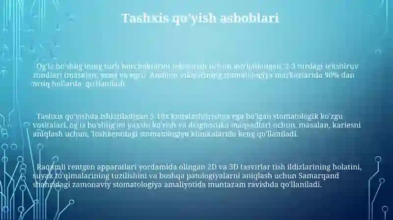 Stomatologik asboblar 3