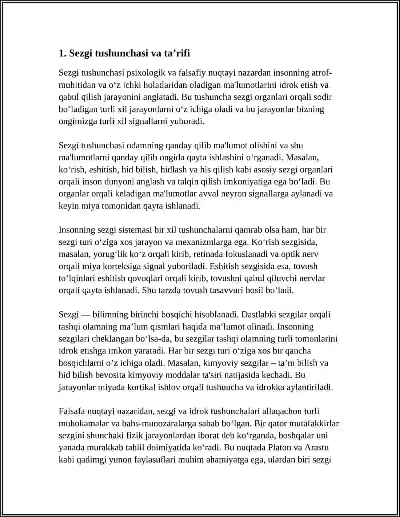 SEZGI HAQIDA MAʼLUMOT 3