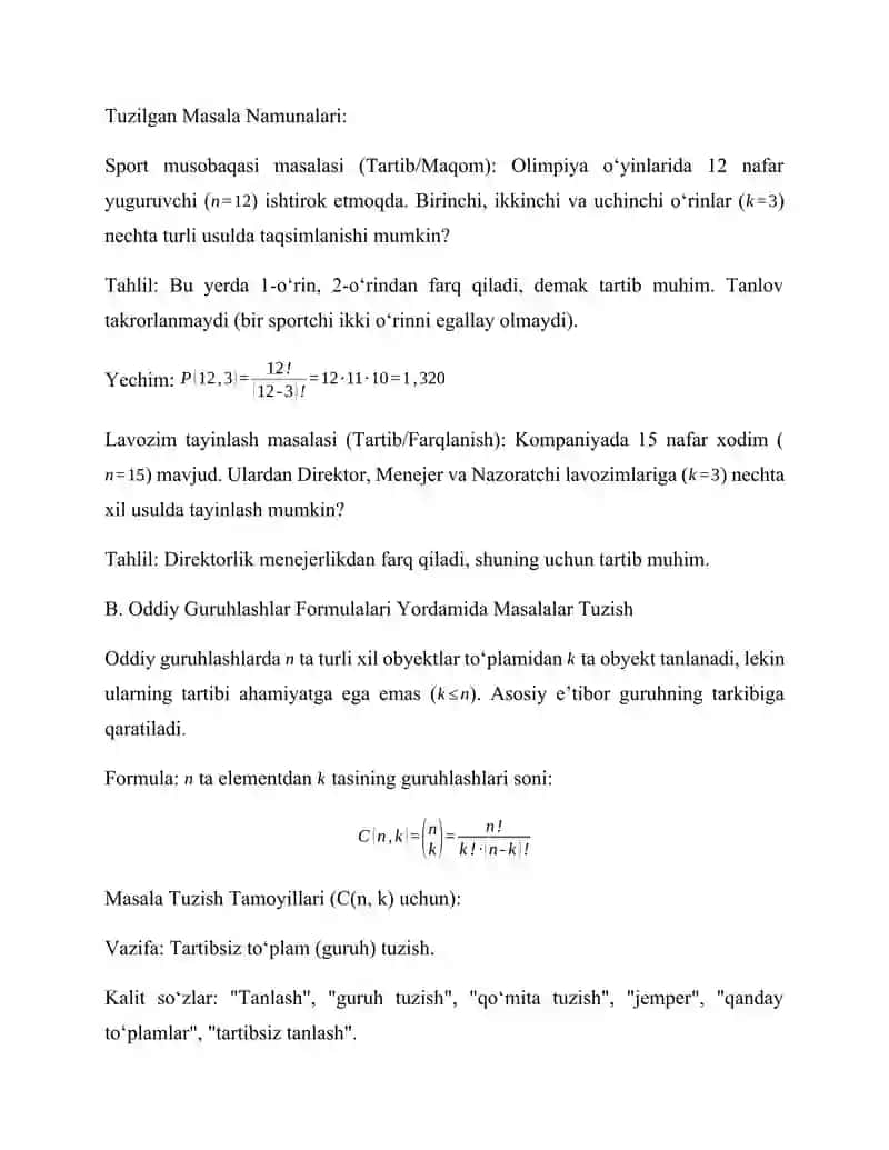 Kombinatorika 3