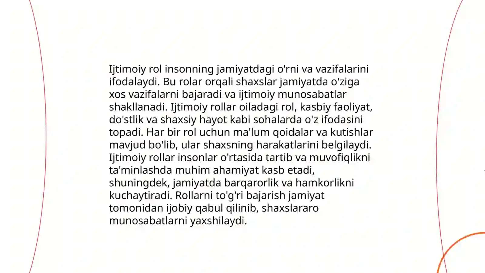 Ijtimoiy rol, shaxs ijtimoiylashuvi 3