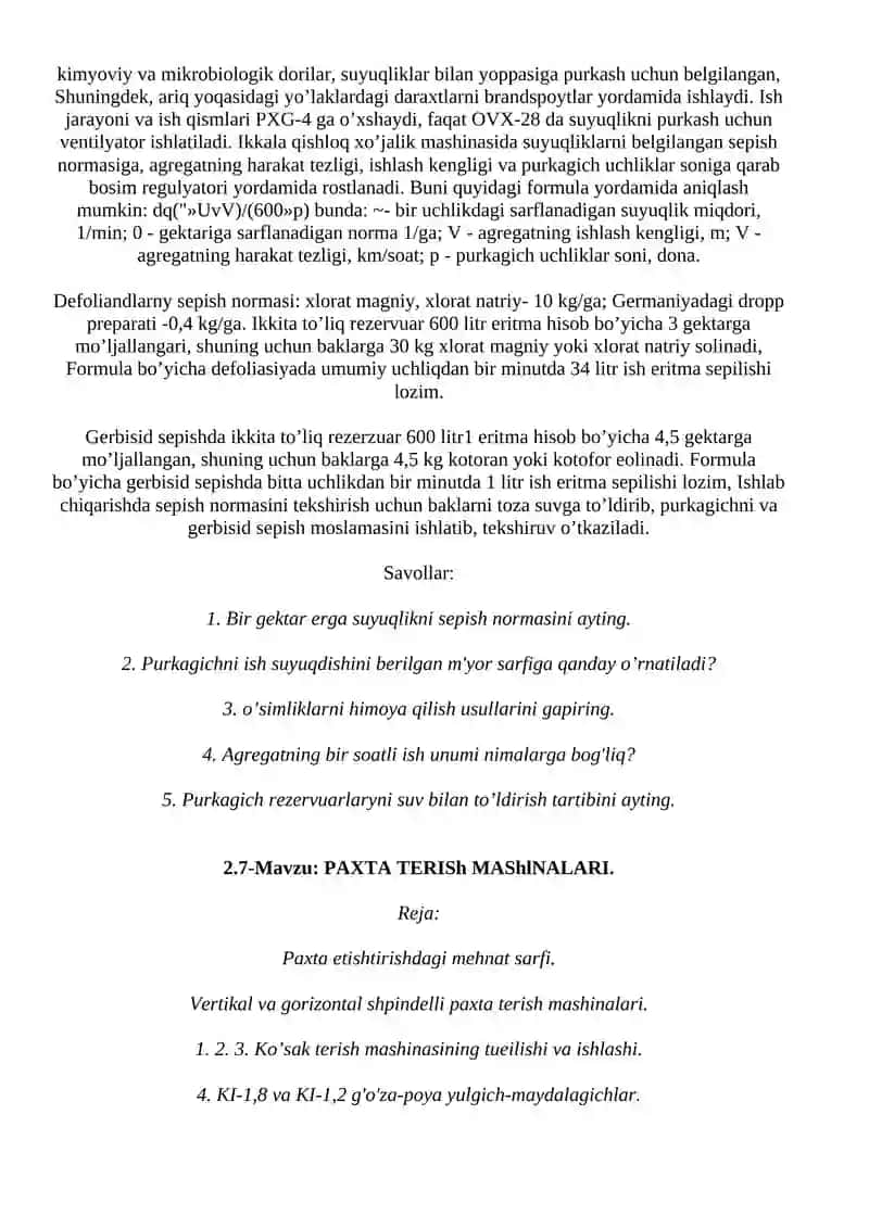 O’simliklarni himoya qilish usullari 3