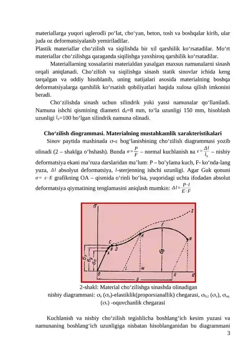 Polat materialni cho‘zilishga sinas 3