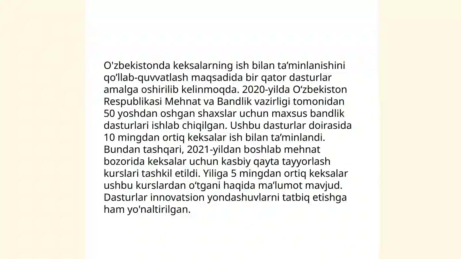 Keksalarni ish bilan taminlash 3