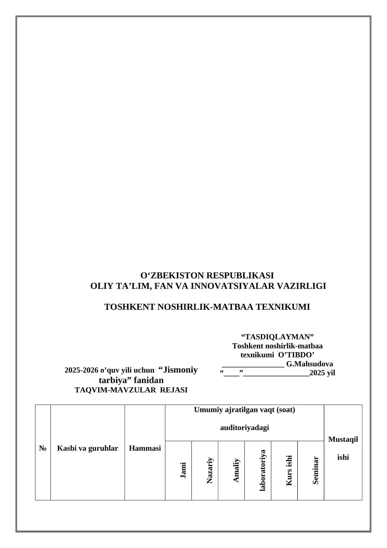 O'QITISH MATERIALLARI TO’PLAMI 3