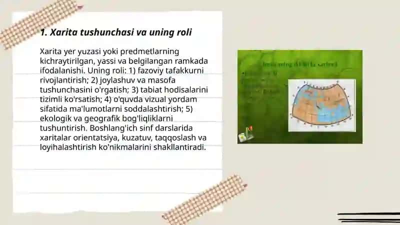 Xaritalar bilan ishlash 3