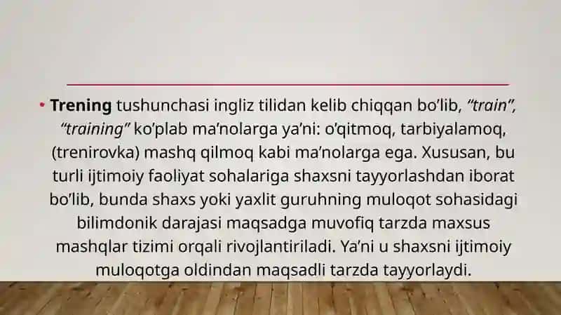 Sotsial psixologik trening 3