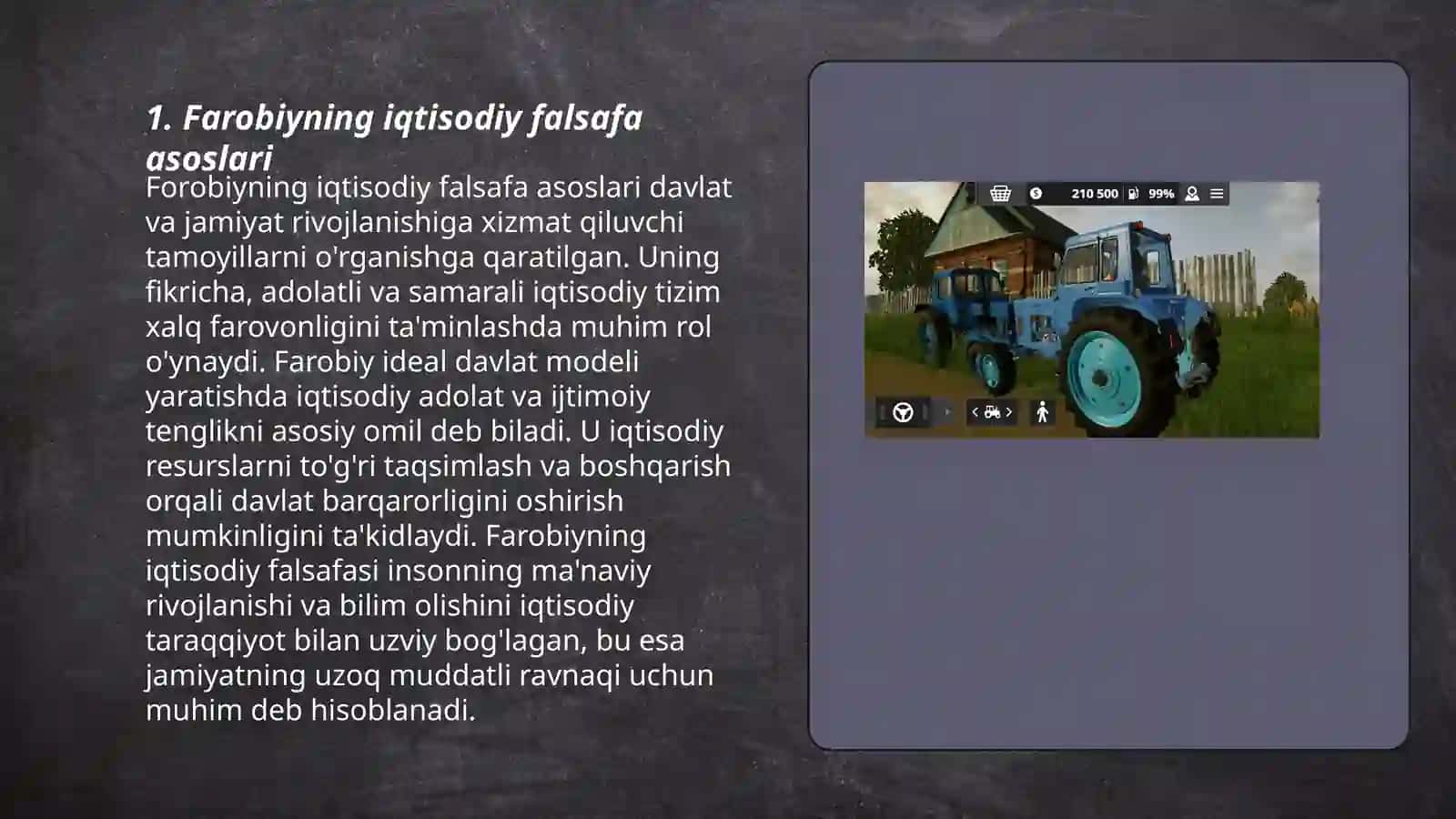 "Farobiy" asarlaridagi iqtisodiy qarashlar 3
