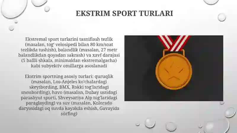 Sport musobaqalari tasnifi 3