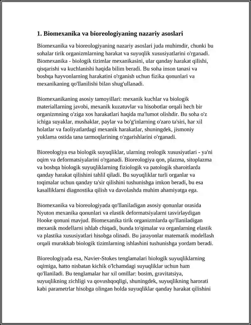 BIOMEXANIKA BIOREOLOGIYA 3