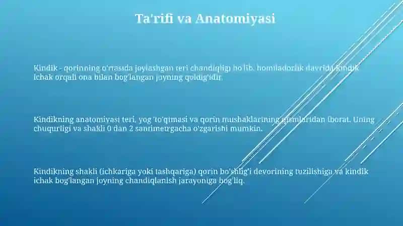 Navlarga qoʻyiladigan talablar 3