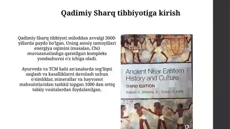 Qadimiy Sharq Tibbiyotining Asosiy Yo'nalishlari 3
