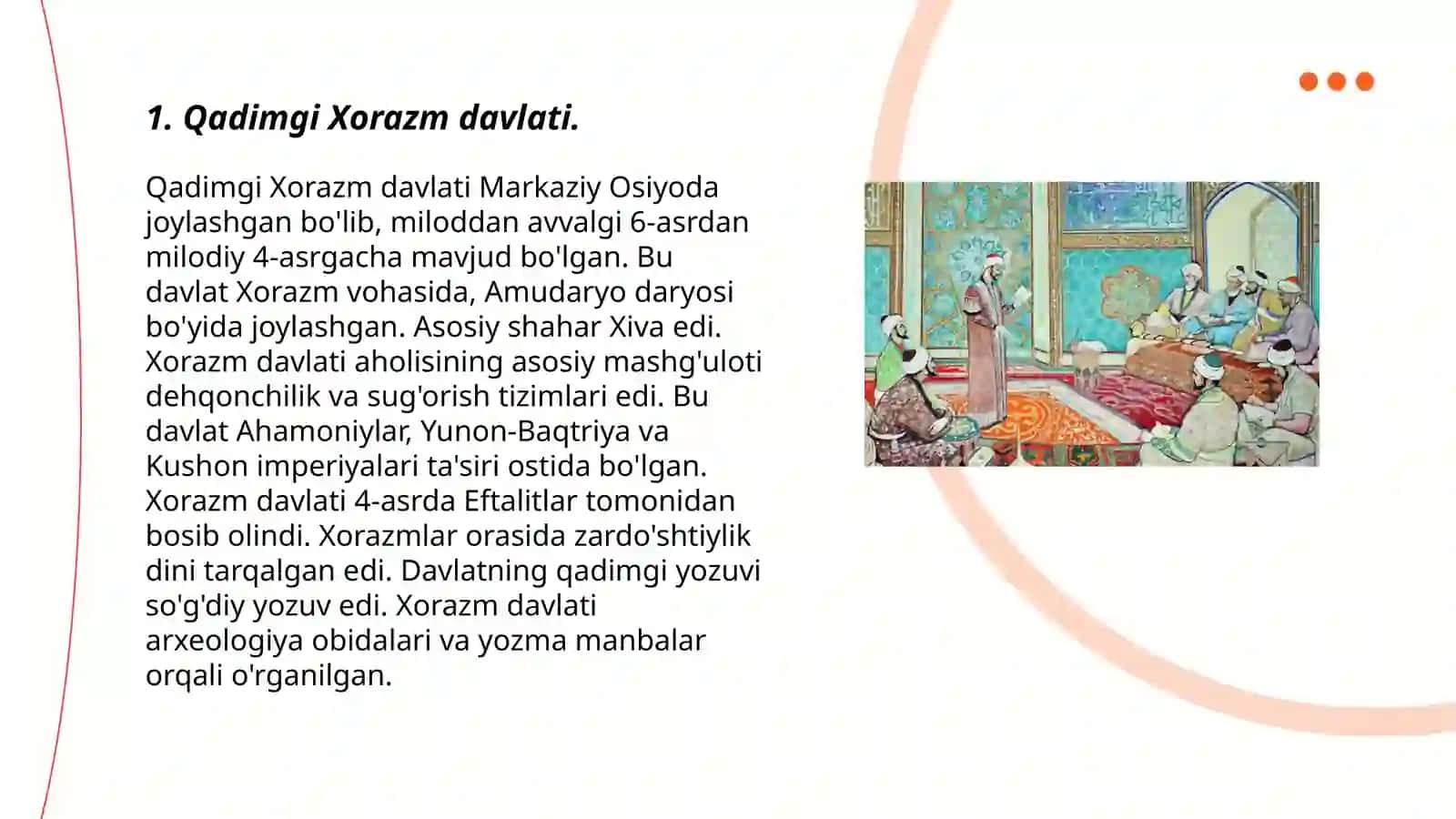 Qadimgi Xorazm davlati 3