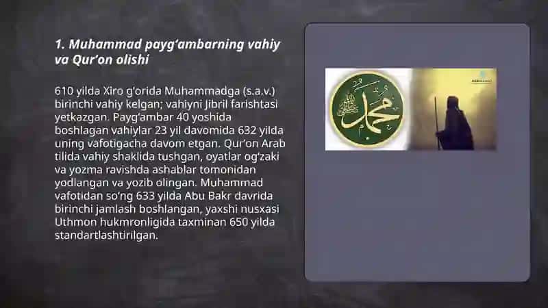 Muhammad paygʻambar missiyasi 3