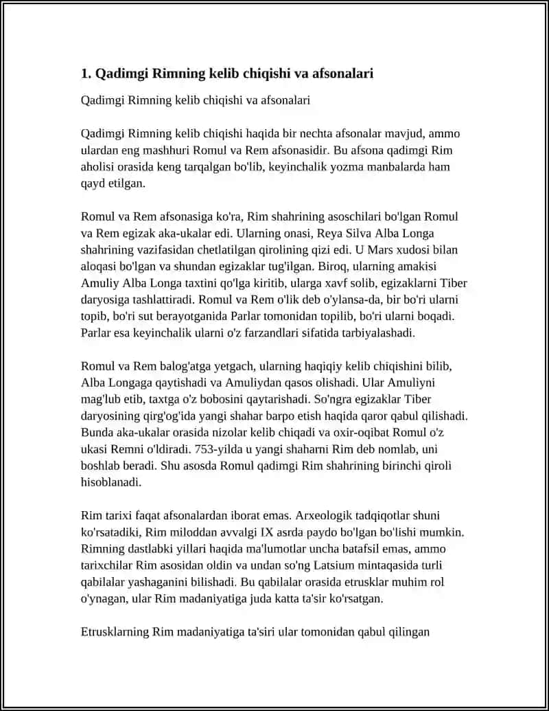 QADIMGI RIM VA GRETSIYA MAMLAKATI 3
