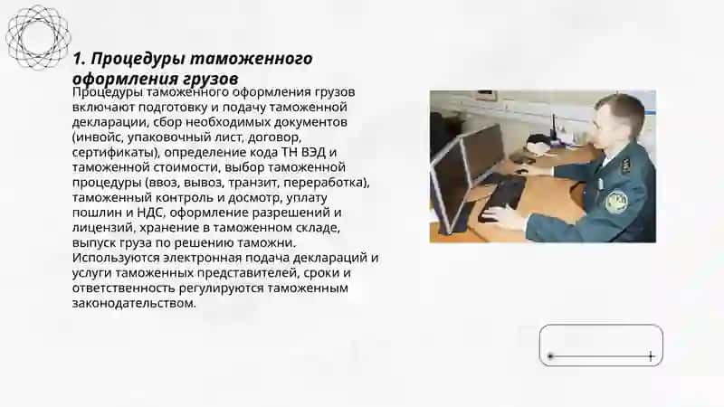 Логистика таможенная 3