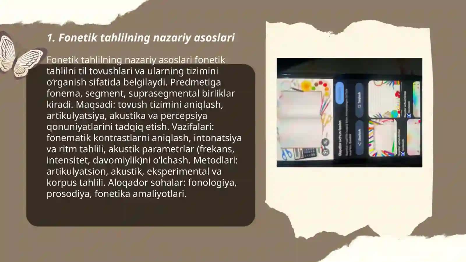 Fonetik tahlil 3