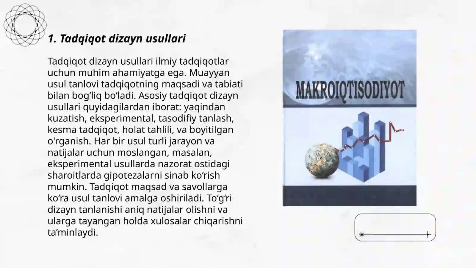 Tadqiqot dizayn usullari 3